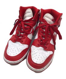 NIKE（ナイキ）の古着「Dunk High "Championship White and Red"」｜レッド×ホワイト