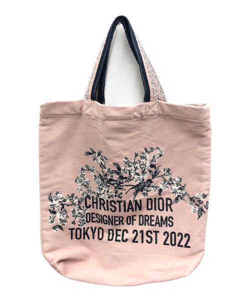 Christian Dior（クリスチャン ディオール）Christian Dior (クリスチャン ディオール) トートバッグ ピンクの古着・服飾アイテム