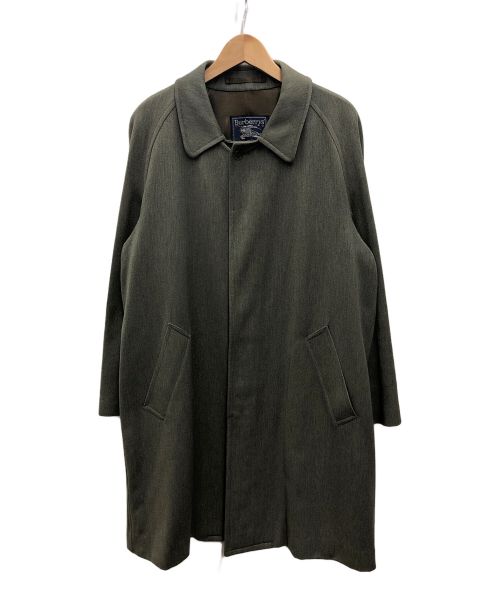 Burberry's（バーバリーズ）Burberry's (バーバリーズ) ステンカラーコート オリーブ サイズ:w20の古着・服飾アイテム