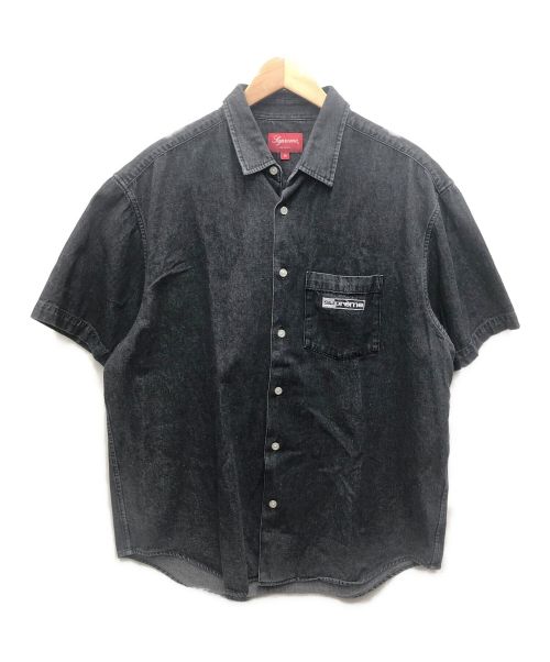 SUPREME（シュプリーム）Supreme (シュプリーム) デニムシャツ グレー サイズ:Мの古着・服飾アイテム