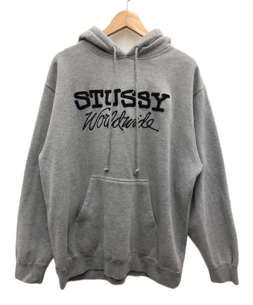 stussy（ステューシー）stussy (ステューシー) スウェット グレー サイズ:Mの古着・服飾アイテム