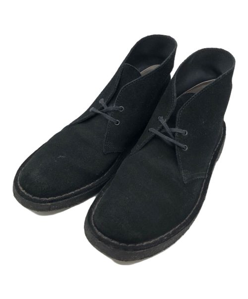 CLARKS（クラークス）CLARKS (クラークス) デザートブーツ ブラック サイズ:26の古着・服飾アイテム