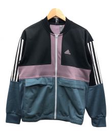 adidas（アディダス）の古着「ブルゾン」｜ブラック