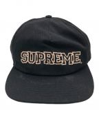 SUPREMEシュプリーム）の古着「キャップ」｜ブラック