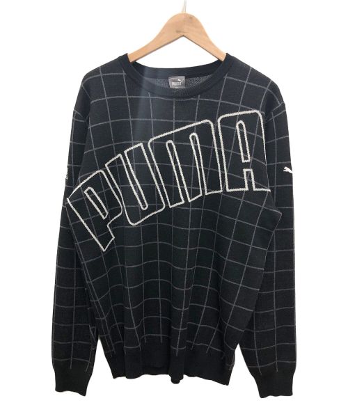 PUMA（プーマ）PUMA (プーマ) ニット ブラック サイズ:XL 未使用品の古着・服飾アイテム