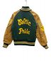 Allion AWARD JACKET (アリオン アワード) スタジャン グリーン×ベージュ サイズ:36：8000円