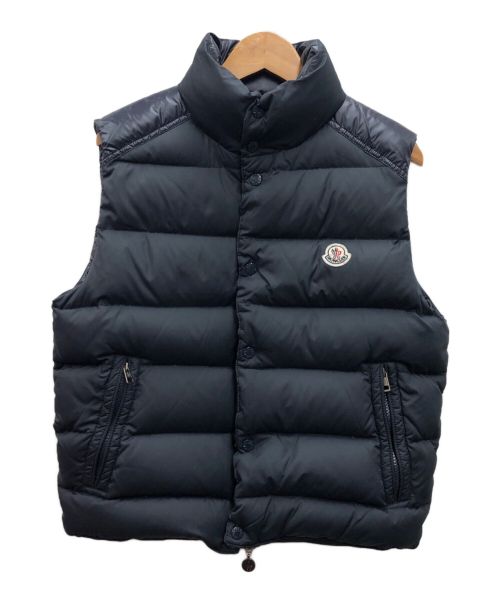 MONCLER（モンクレール）MONCLER (モンクレール) ダウンベスト ネイビー サイズ:2の古着・服飾アイテム