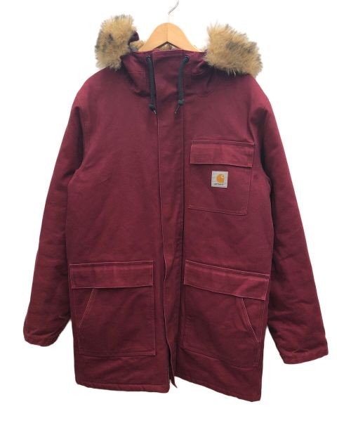 CarHartt（カーハート）CarHartt (カーハート) シベリアンパーカー レッド サイズ:Mの古着・服飾アイテム