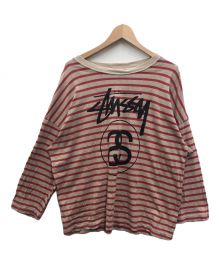 stussy（ステューシー）の古着「ロングスリーブTシャツ」｜ベージュ