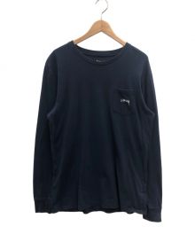 stussy（ステューシー）の古着「カットソー」｜ネイビー