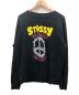 stussy（ステューシー）の古着「スウェット」｜ブラック