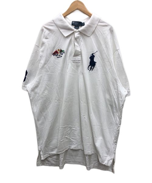 POLO RALPH LAUREN（ポロ・ラルフローレン）POLO RALPH LAUREN (ポロ・ラルフローレン) ポロシャツ ホワイト サイズ:3XBの古着・服飾アイテム