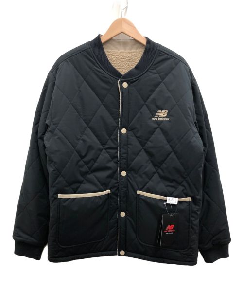 NEW BALANCE（ニューバランス）NEW BALANCE (ニューバランス) キルティングジャケット ブラック サイズ:M 未使用品の古着・服飾アイテム