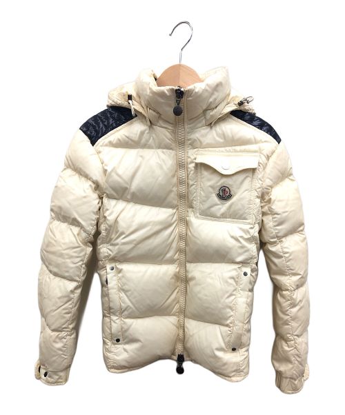 MONCLER（モンクレール）MONCLER (モンクレール) ダウンジャケット ホワイト サイズ:XLの古着・服飾アイテム