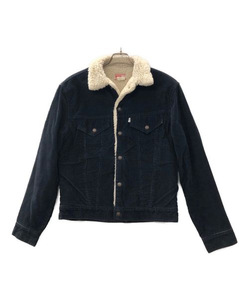 LEVI'S（リーバイス）LEVI'S (リーバイス) コーデュロイボアジャケット ネイビー サイズ:38の古着・服飾アイテム