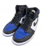 NIKEナイキ）の古着「AIR JORDAN1RETRO HIGH OG”ROYAL TOE”」｜ブラック×ブルー