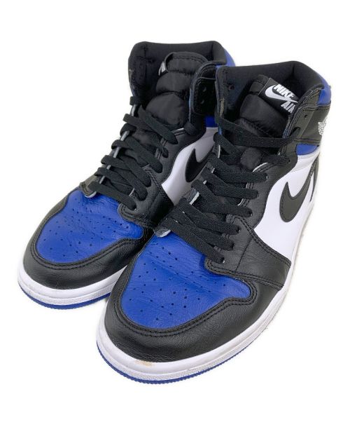 NIKE（ナイキ）NIKE (ナイキ) AIR JORDAN1RETRO HIGH OG”ROYAL TOE” ブラック×ブルー サイズ:US10の古着・服飾アイテム