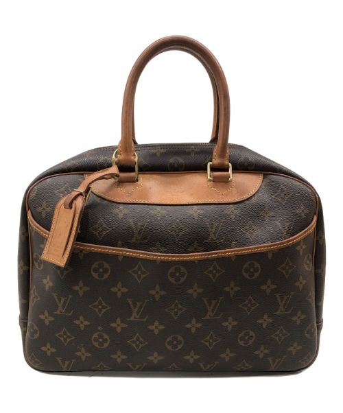 LOUIS VUITTON（ルイ ヴィトン）LOUIS VUITTON (ルイ ヴィトン) ハンドバッグ ドーヴィル(ボーリングヴァニティ) ブラウンの古着・服飾アイテム