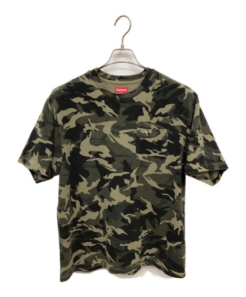 SUPREME（シュプリーム）SUPREME (シュプリーム) S/S Pocket Tee オリーブ サイズ:SIZE Mの古着・服飾アイテム