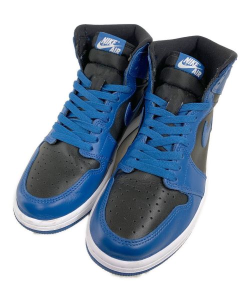 NIKE（ナイキ）NIKE (ナイキ) AIR JORDAN 1 RETRO HIGH OG”DARK MARINA BLUE” ブルー×ブラック サイズ:US8.5の古着・服飾アイテム