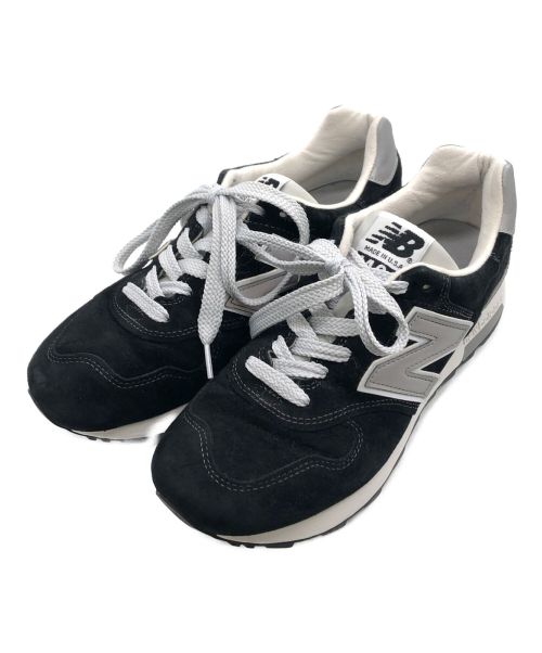 NEW BALANCE（ニューバランス）NEW BALANCE (ニューバランス) スニーカー ブラック×ホワイト サイズ:25.5の古着・服飾アイテム