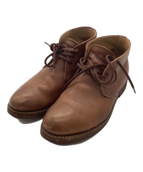 RED WING（レッドウィング）RED WING (レッドウィング) チャッカーブーツ ブラウン サイズ:SIZE7 1/2の古着・服飾アイテム