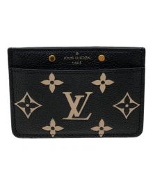 LOUIS VUITTON（ルイ ヴィトン）の古着「カードケース ポルト カルト･サーンプル」｜ブラック