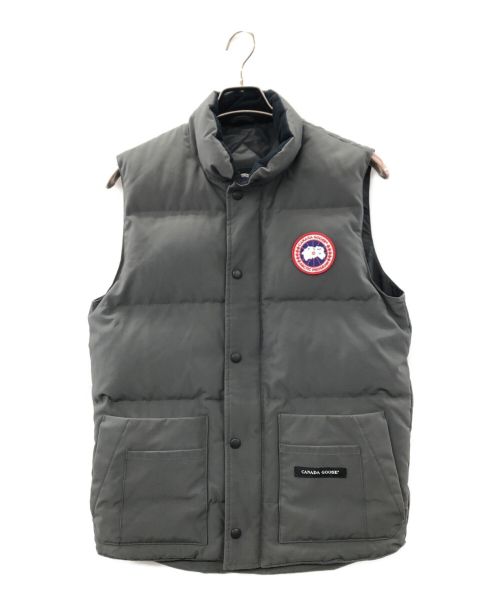 CANADA GOOSE（カナダグース）CANADA GOOSE (カナダグース) ダウンベスト グレー サイズ:XSの古着・服飾アイテム