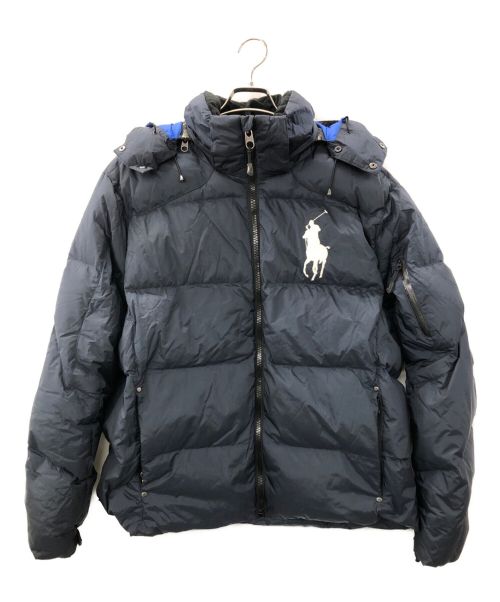 POLO RALPH LAUREN（ポロ・ラルフローレン）POLO RALPH LAUREN (ポロ・ラルフローレン) ダウンジャケット ネイビー サイズ:XLの古着・服飾アイテム