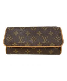 LOUIS VUITTON（ルイ ヴィトン）の古着「ポシェットツインPM」｜ブラウン