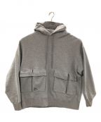 FreshServiceフレッシュサービス）の古着「LIGHT OZ SWEAT FLAP POCKET HOODIE」｜グレー