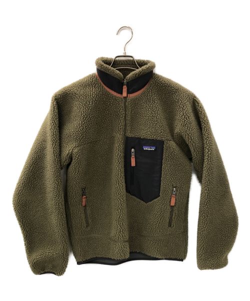 Patagonia（パタゴニア）Patagonia (パタゴニア) クラシックレトロX オリーブ×ブラック サイズ:Sの古着・服飾アイテム