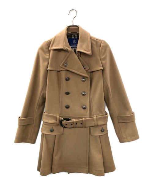 BURBERRY BLUE LABEL（バーバリーブルーレーベル）BURBERRY BLUE LABEL (バーバリーブルーレーベル) コート カーキ サイズ:38の古着・服飾アイテム