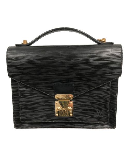 LOUIS VUITTON（ルイ ヴィトン）LOUIS VUITTON (ルイ ヴィトン) エピ モンソー ハンドバッグ ブラックの古着・服飾アイテム