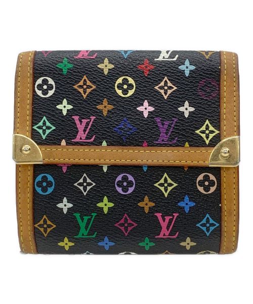 LOUIS VUITTON（ルイ ヴィトン）LOUIS VUITTON (ルイ ヴィトン) 3つ折り財布 ポルトモネ・ビエ・カルトクレディ ブラック サイズ:-の古着・服飾アイテム