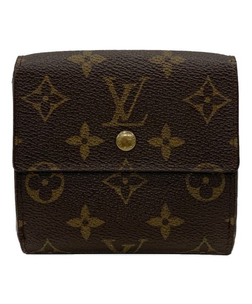 LOUIS VUITTON（ルイ ヴィトン）LOUIS VUITTON (ルイ ヴィトン) 2つ折り財布 ポルトフォイユ・エリーズ ブラウン サイズ:-の古着・服飾アイテム