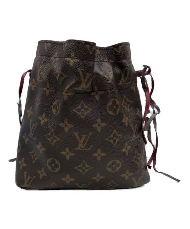 中古・古着通販】LOUIS VUITTON (ルイ ヴィトン) 巾着ポッシュ・ノエ フューシャ ブラウン｜ブランド・古着通販  トレファク公式【TREFAC FASHION】スマホサイト