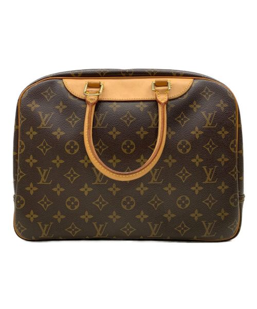 LOUIS VUITTON（ルイ ヴィトン）LOUIS VUITTON (ルイ ヴィトン) ハンドバッグ ドーヴィル(ボーリングヴァニティ) ブラウン サイズ:-の古着・服飾アイテム