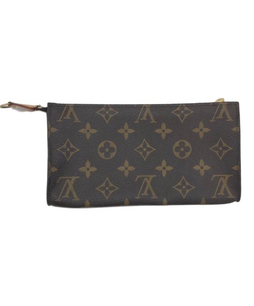 LOUIS VUITTON（ルイ ヴィトン）LOUIS VUITTON (ルイ ヴィトン) バケット付属ポーチ ブラウンの古着・服飾アイテム