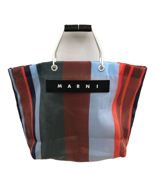 MARNI（マルニ）MARNI (マルニ) フラワーカフェトートバッグ マルチカラーの古着・服飾アイテム