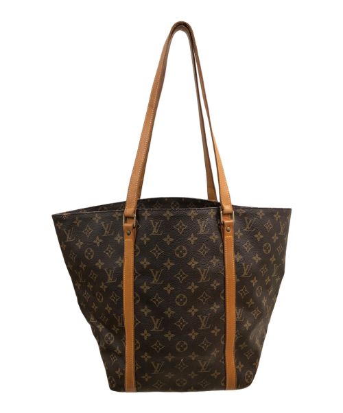 LOUIS VUITTON（ルイ ヴィトン）LOUIS VUITTON (ルイ ヴィトン) ショルダートートバッグ 	サックショッピング ブラウンの古着・服飾アイテム