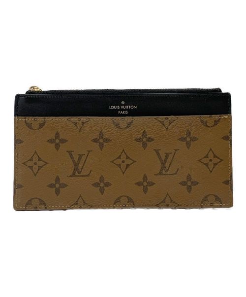 LOUIS VUITTON（ルイ ヴィトン）LOUIS VUITTON (ルイ ヴィトン) スリムパスケース ブラウンの古着・服飾アイテム