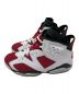 NIKE (ナイキ) AIR JORDAN 6 RETRO”Carmine” レッド×ホワイト サイズ:US9：20000円