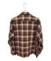 milliken acrallama (ミリケン) オープンカラーシャツ レッド×ブラウン サイズ:L：10000円