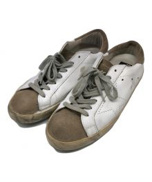 GOLDEN GOOSE（ゴールデングース）の古着「エイジング加工スニーカーSUPER STAR」｜ホワイト