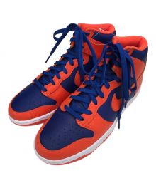 NIKE（ナイキ）の古着「Dunk High Retro "Orange and Deep Royal"」｜オレンジ×ネイビー