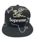 SUPREME (シュプリーム) New Era (ニューエラ) Worldwide Box Logo New Era Hat ブラック：10000円