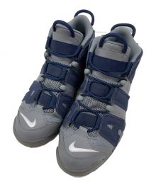 NIKE（ナイキ）の古着「AIR MORE UP TEMPO ‘96”HOYAS"」｜グレー×ネイビー