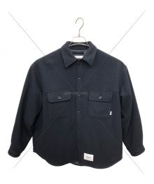 WTAPS（ダブルタップス）の古着「ウールジャケット」｜ネイビー