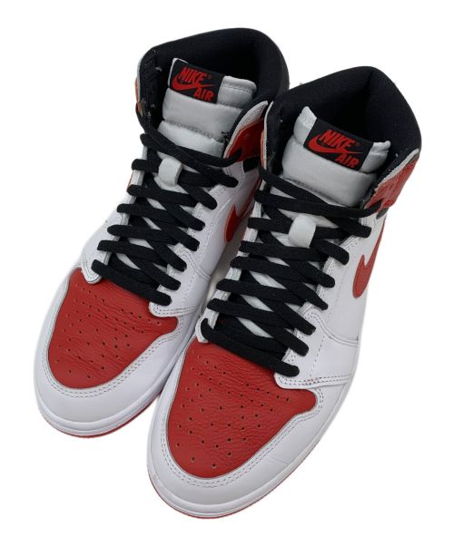 NIKE（ナイキ）NIKE (ナイキ) AIR JORDAN 1 RETRO HIGH OG”HERITAGE” ホワイト サイズ:US10の古着・服飾アイテム